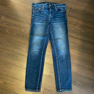 American Eagle Next level stretch skinny jeans ladies size 10